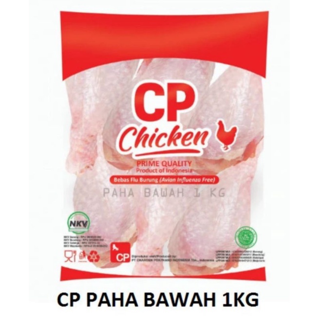 

Paha Ayam Bawah FROZEN (CP CHICKEN) 1 Kg