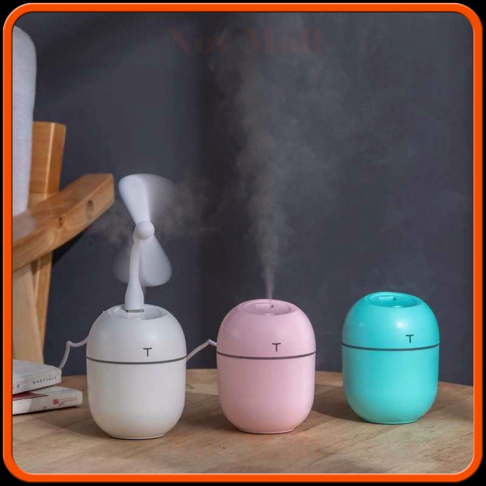 HUMI Mini Air Humidifier Aromatherapy LED Light 220ml AM311