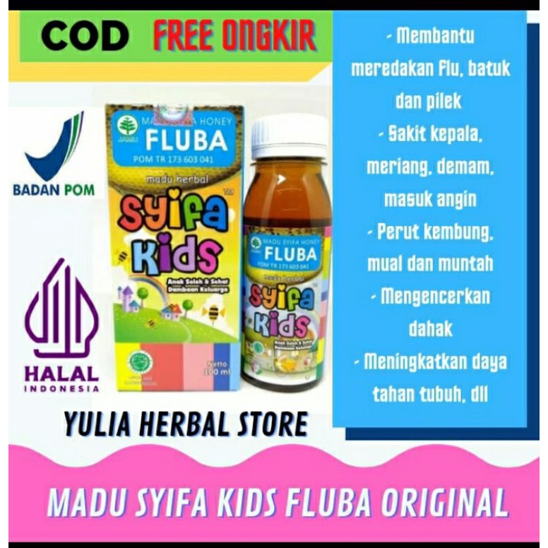 Madu Anak Syifa Kids FLUBA