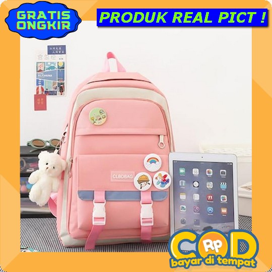 Tas Sekolah Anak Perempuan Sd Smp Sma Kelas 1 2 3 4 5 6 7 8 9 10 11 12 Tas Ransel Sekolah Wanita Ana