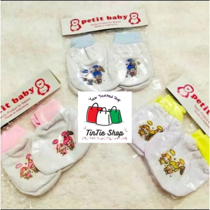Sarung tangan Kaki bayi /Newborn Murah (6 psg)
