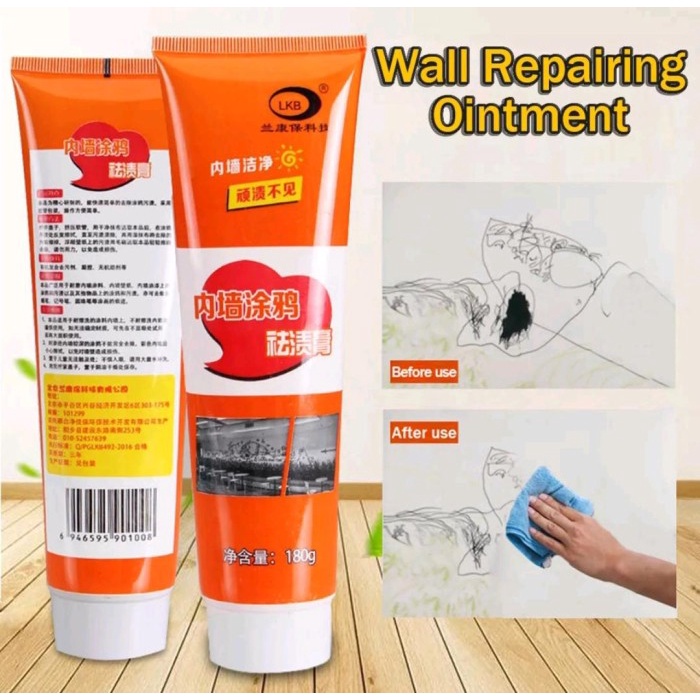 Cream Pembersih Noda Coretan Tembok Dinding 180GR