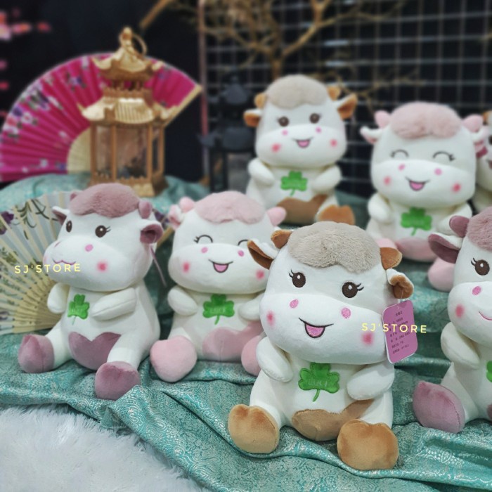 HIASAN AKSESORIS BONEKA LUCU IMLEK 2021 KERBAU