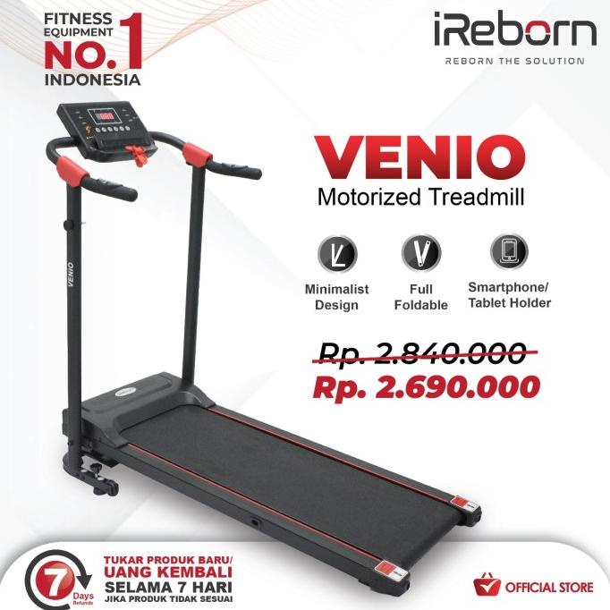 Alat Fitness Treadmill Elektrik iReborn Venio