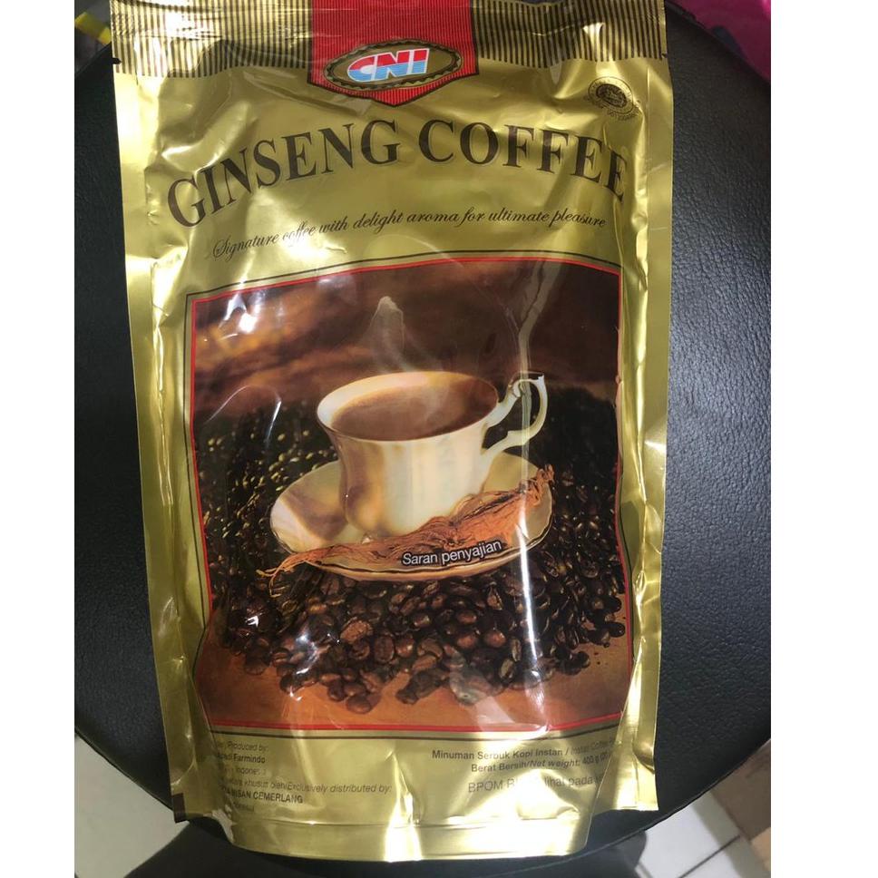 Best Produk.. GINSENG COFFEE CNI ISI 20SACHET KOPI CNI 6CL