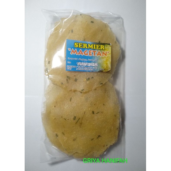 

Sermier mentah, sermier magetan, krupuk sermier, sermier mentah