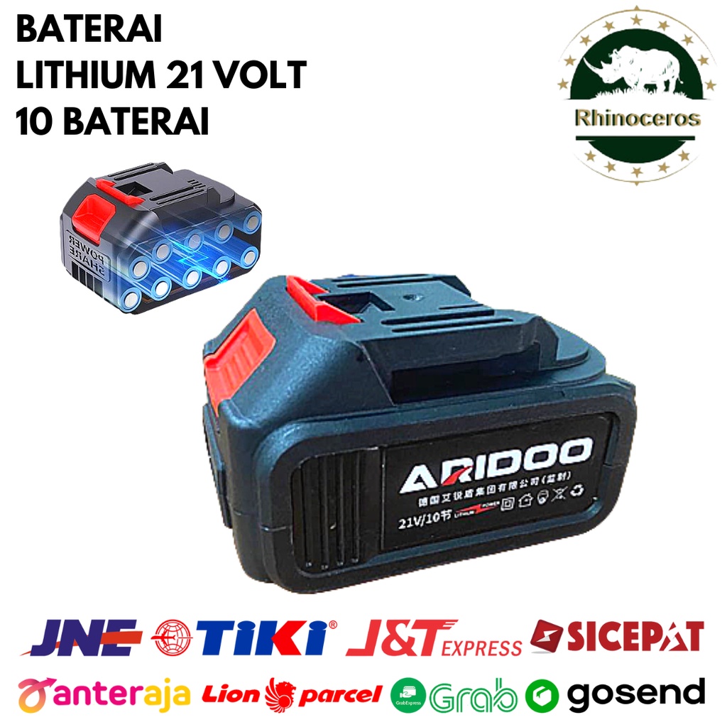 Baterai Lithium Jet Cleaner 21 Volt Baterai Washer Gun 10 Pcs Baterai