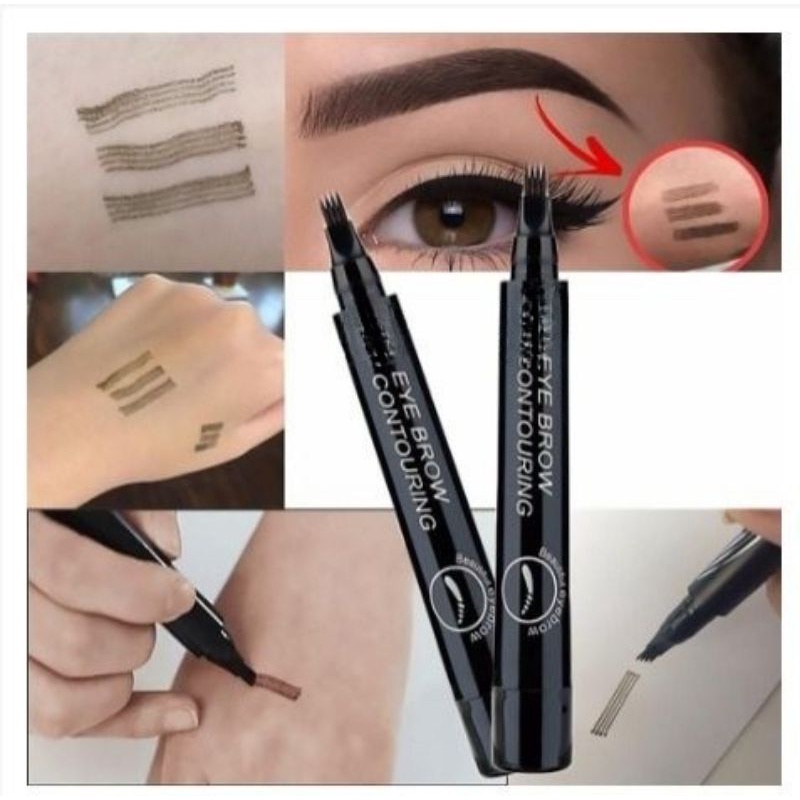 Suage~eyebrow pensil 3d pensil alis serat eyebrow pencil