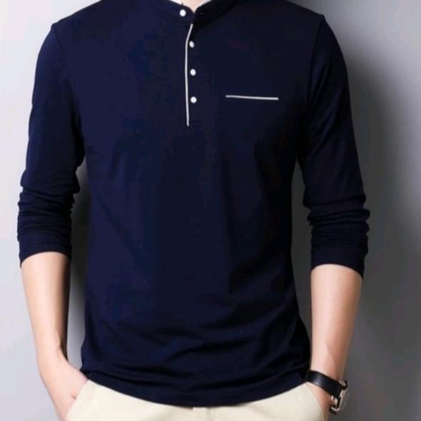 Terpercaya KAOS KERAH  SHANGHAI LENGAN PANJANG SAKU