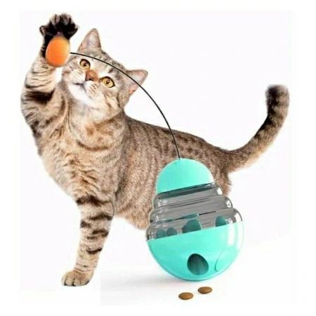 Noona Turnable Egg Toys With Ball / Mainan Hewan Kucing Goyang