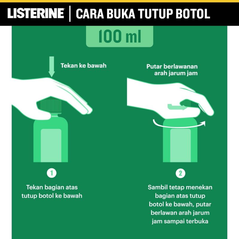 LISTERINE® Fresh Burst Antiseptic Mouthwash / Obat Kumur Antiseptik 250ml