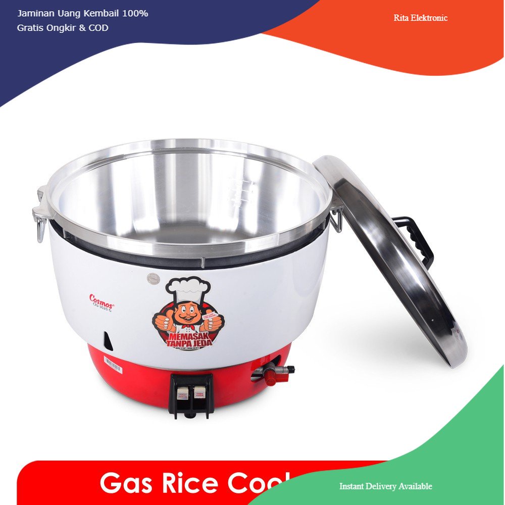 Gas Cooker Cosmos 20 Liter CRJ 3020 G