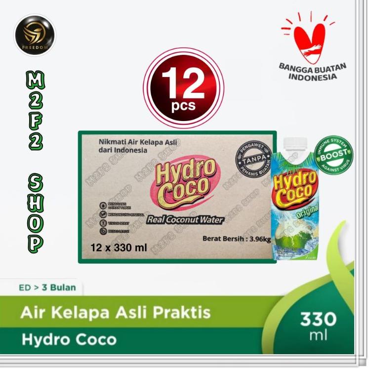 

Cuma hari ini--Minuman Air Kelapa Hydro Coco Original - 330 ml (Kemasan Karton)