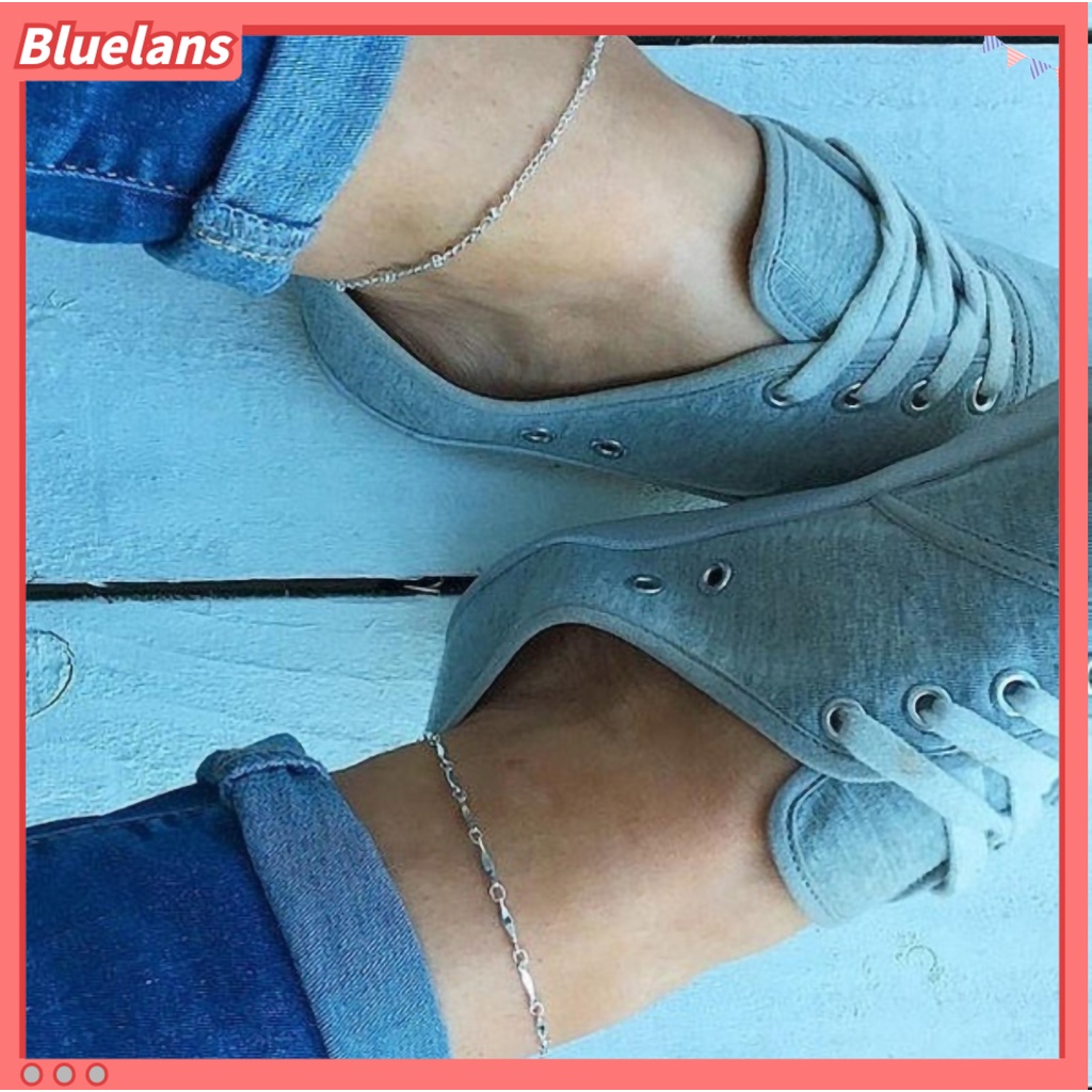 Bluelans 5Pcs Women Beads Charm Chain Anklet Ankle Bracelet Beach Barefoot Jewelry