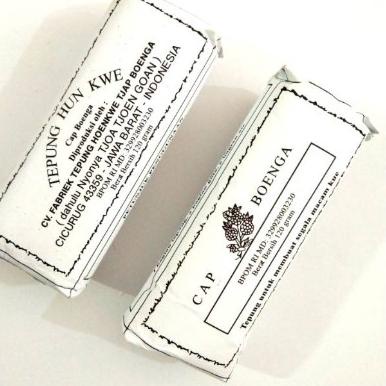 

Buy Now--Hun kwee Cap Boenga 120 gram | Tepung hunkwee