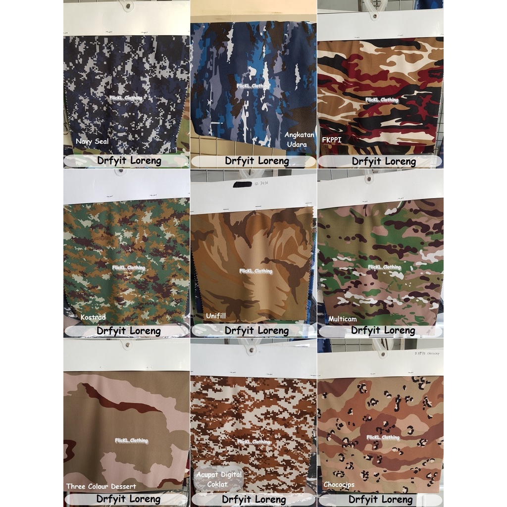 Bahan Kain Kaos Baju Dryfit  Nike Brazil Loreng Ormas Olahraga Jersey