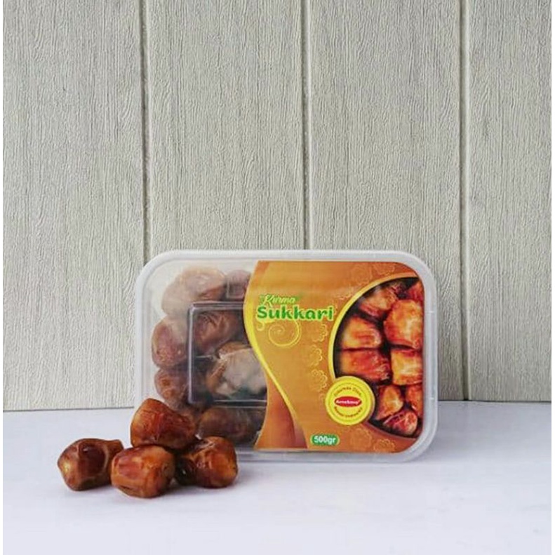 

PROMO!!Kurma Sukkari 500 Gr & 1kg Premium