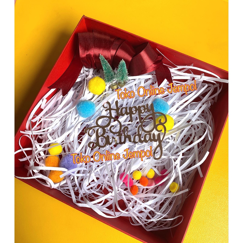 

shredder paper 20gr kertas cacah serut potong hampers gift pengaman barang pecah belah aksesoris natal idul fitri RM105PT