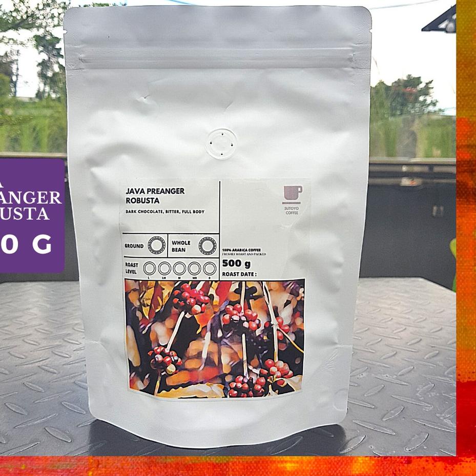 

limited STOCK!SUTOYO COFFEE Kopi Java Preanger Robusta 500 Gram|KD9