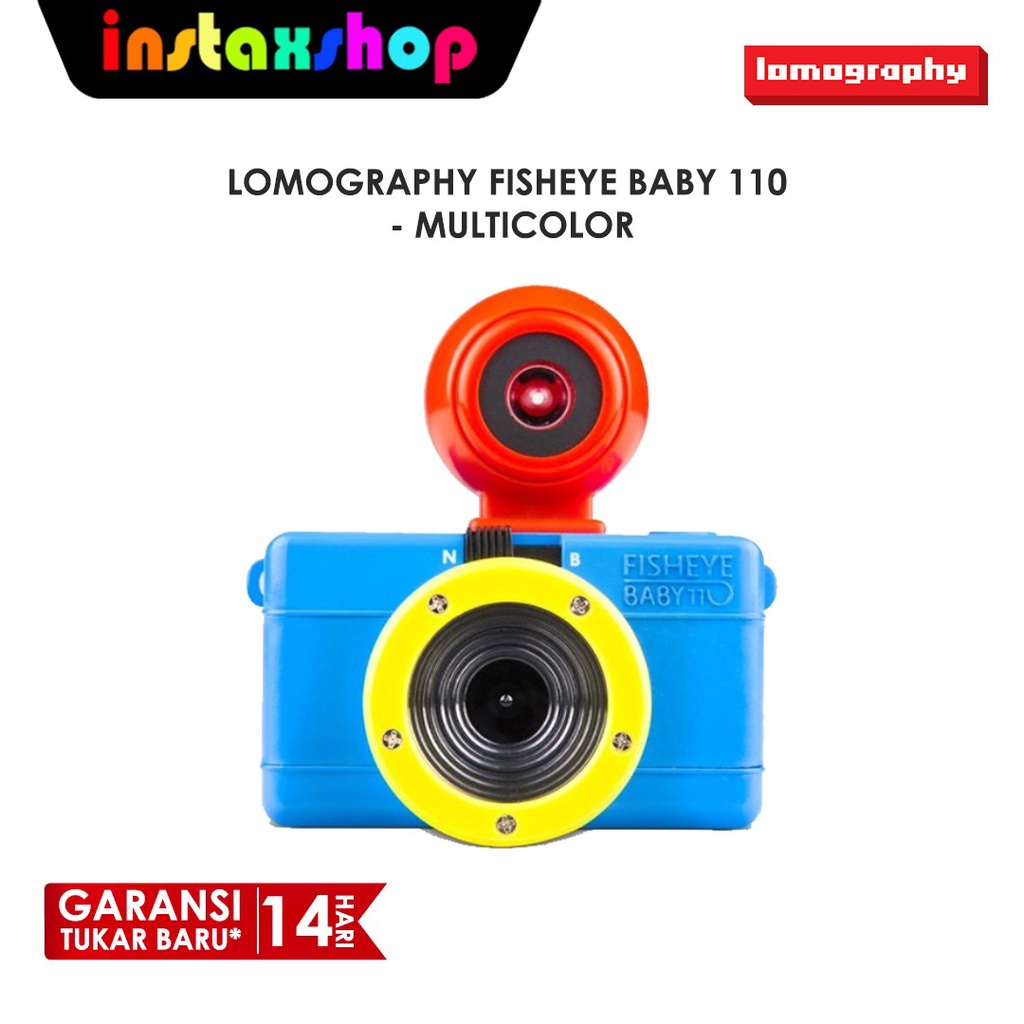 Lomography Lomo Fisheye Baby 110mm  Bauhaus Edition Multicolor