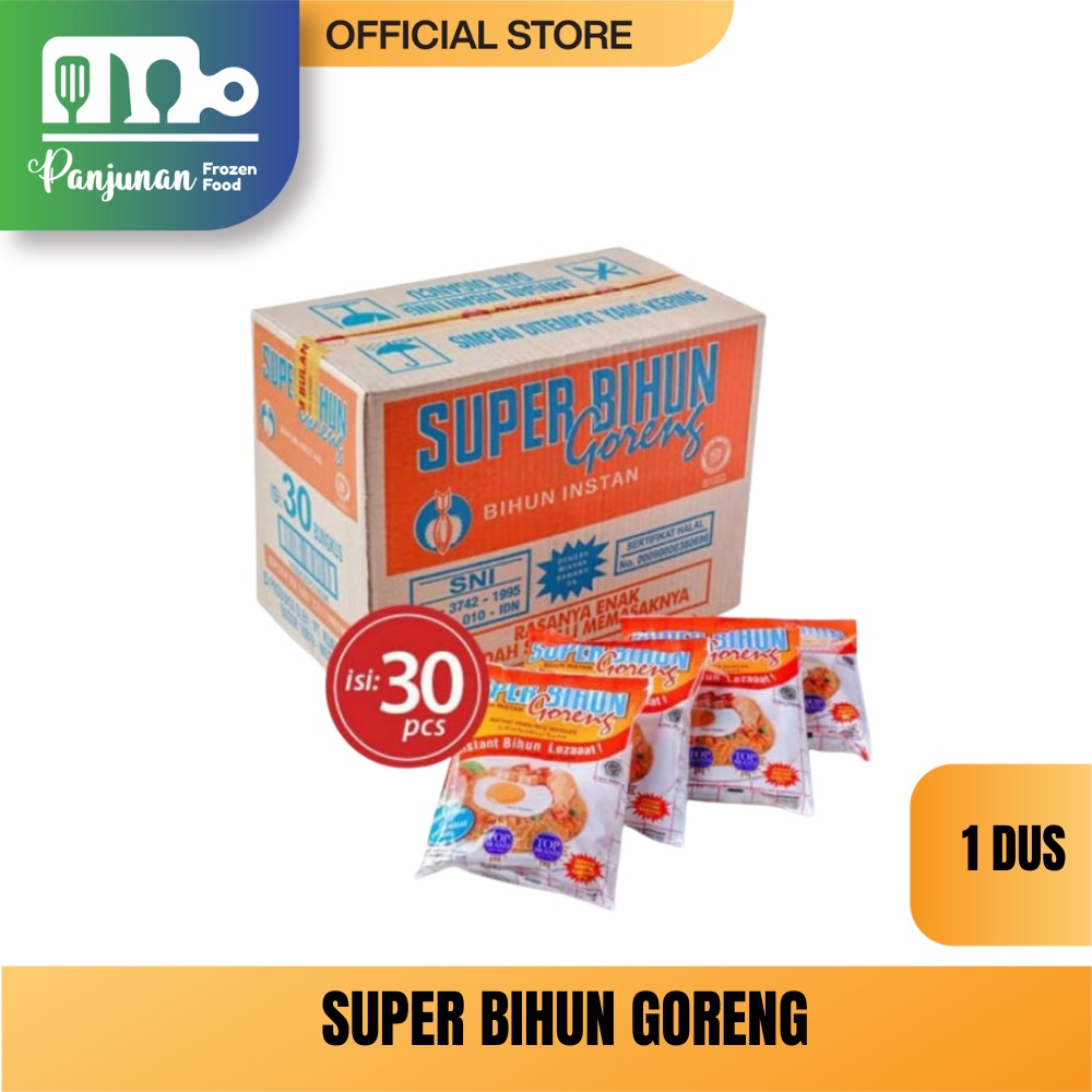 SUPER BIHUN GORENG (1 DUS ISI 30 PCS)