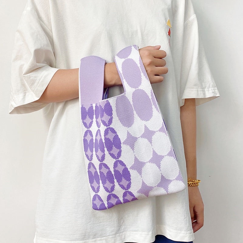 TI 3151 - TOTEBAG BUFFOLLOW MOTIF BULAT BINTANG TAS WANITA TOTE BAG BUFOLLOW THAILAND VIRAL - E1