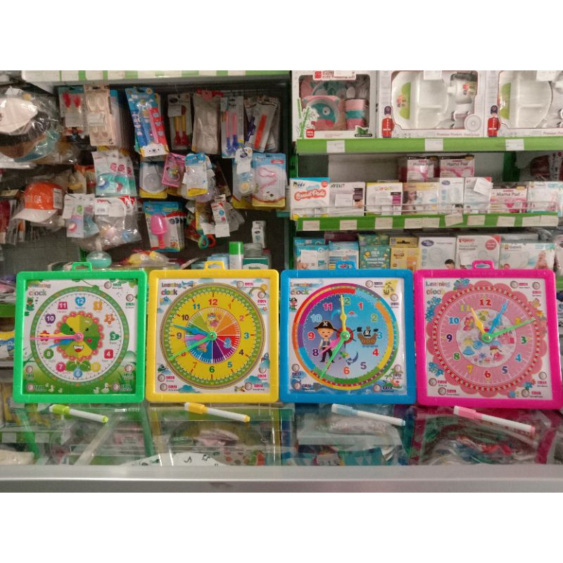 

MAINAN WRITING BOARD & LEARNING CLOCK