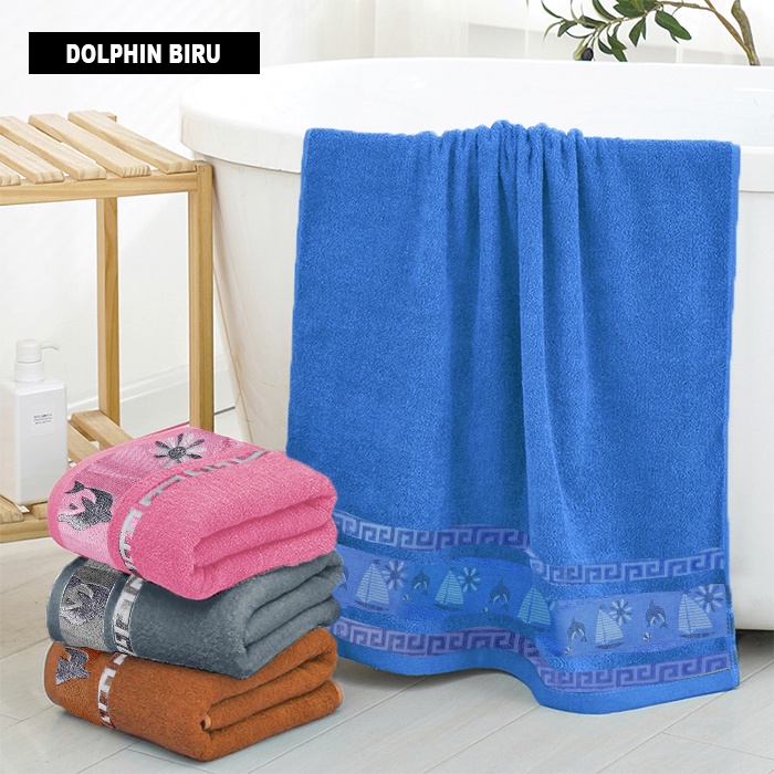 Handuk Mandi Dewasa Ukuran 70cm x 140cm Handuk Mandi Pria Wanita Best Seller Handuk Mandi Jumbo 100% Cotton Bulu Micro Tebal Berkualitas Tinggi  H101L