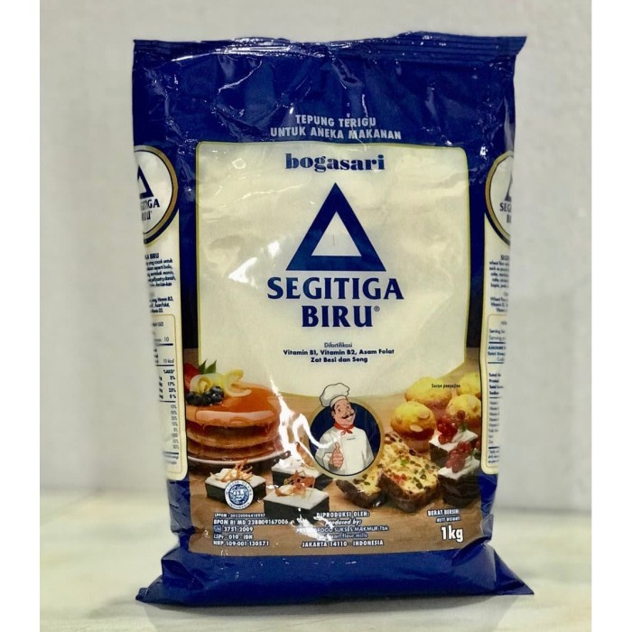 

Tepung Segitiga Biru Bogasari Serbaguna Cake Cookies 500 gr REPACK