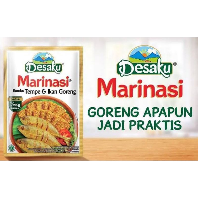 

Desaku Bumbu Marinasi (Tempe,ikan&Ayam] 15Gr