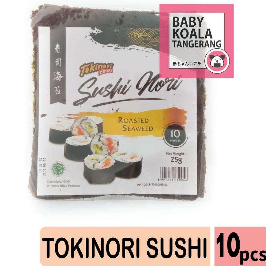 

GROSIR TOKINORI Sushi Nori 10 S Halal │ Yakinori Lokal for Sushi Kimbab/ Gimbab │ Lembar Rumput Laut. murah