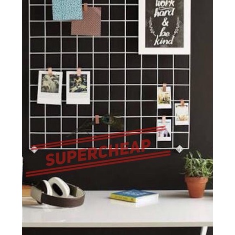 [KODE D0KZF] Ram 115 x 75 Cm display Gantungan Aksesoris Cantolan Kawat Besi dekorasi HP konter sepa