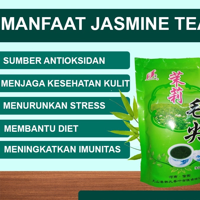 

Teh Cina Chinese Tea Jasmine Mo Li Hua 茉莉花 100 gram