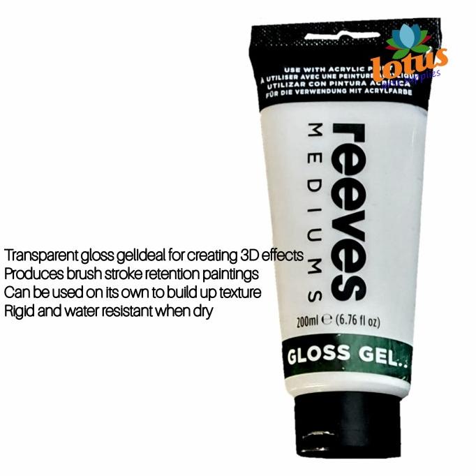 

[COD] Reeves Gloss Gel Medium DISKON Kode 1133