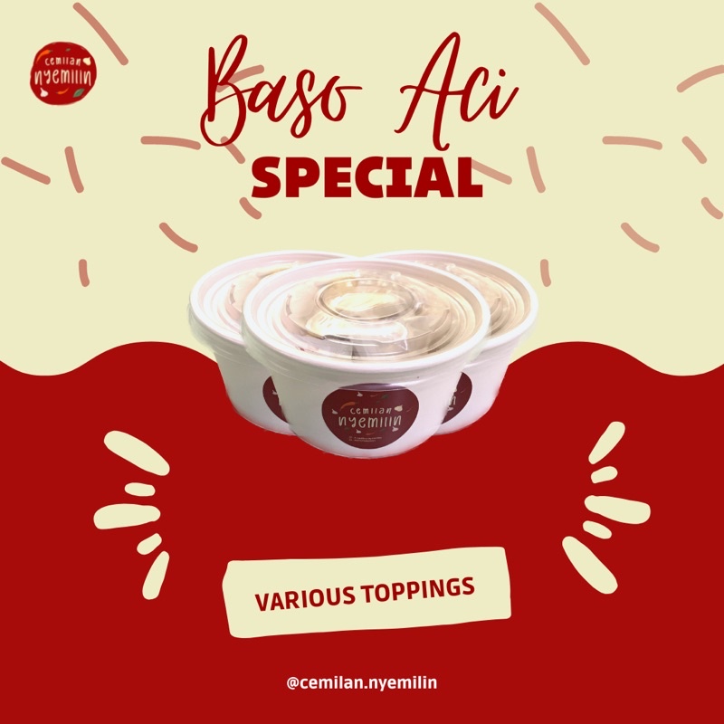 

BASO ACI PAKET LENGKAP BY CEMILAN.NYEMILIN