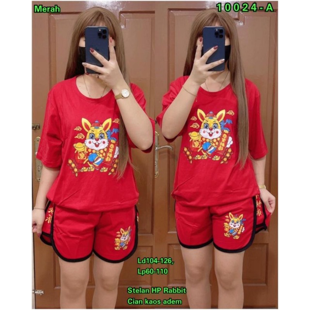 SET IMLEK 2023 / SET KELINCI / BAJU IMLEK 2023