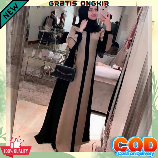 Baju Muslimah Lebaran Jumbo Pakaian Perempuan Muslim Dewasa Remaja Syari Gmis Sarii Games Kekinian D