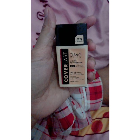 OMG Oh My Glam Coverlast Liquid Foundation SPF 20 PA++ 25ml RUMAH CANTIK