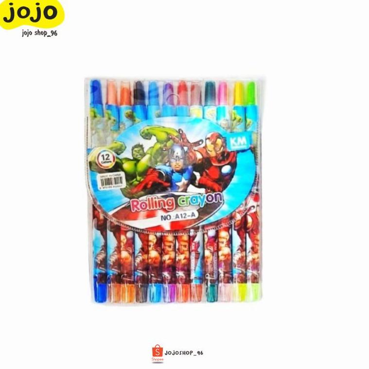 

Super Promo✥ Twist Crayon Putar Panjang 12 Warna KM-A12 Karakter Anak Disney Set Isi 12pcs 87 →