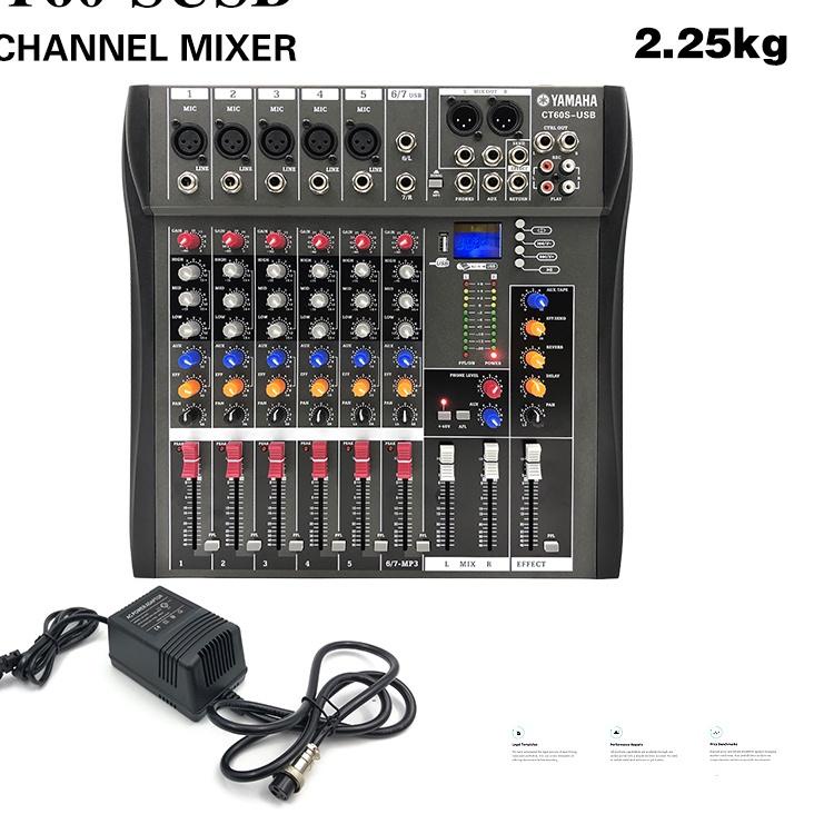 Yuk di order--yamaha ct60s-usb /CT80S-USB ct120s-usb pencampur audio DJ Mixer Audio 6 / 8 / 12 chane