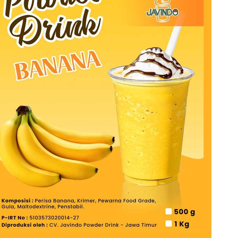 

BISA COD ✔️Bubuk Minuman Banana|RA2