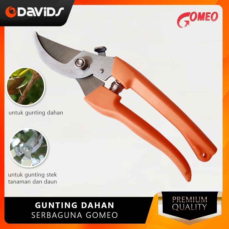 Gunting Dahan Ranting Pruning Bonsai Stek Bunga Tanaman Taman Gomeo