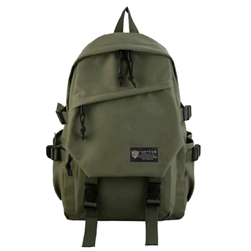 FANTEUS - Tas Ransel Travelling Tas Sekolah Bahan Kanvas Backpack Model Terbaru