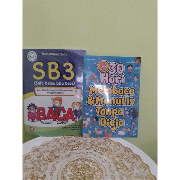 Jual Buku Paket SB3 Satu Bulan Bisa Baca Dan 30 Hari Membaca & Menulis ...