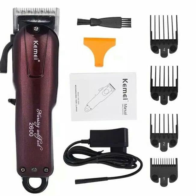 Proses sekarang--Alat Mesin Cukur Rechargerable Original Kemei KM-2600 / KM2600 / KM 2600