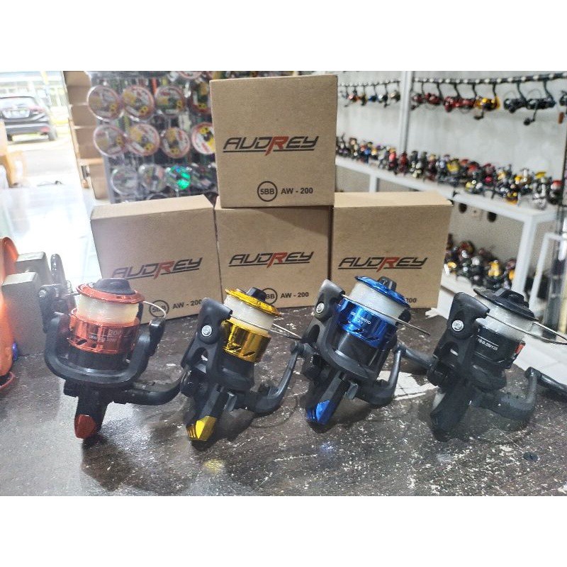 reel Audrey AW200 FREE senar-reel murah Audrey