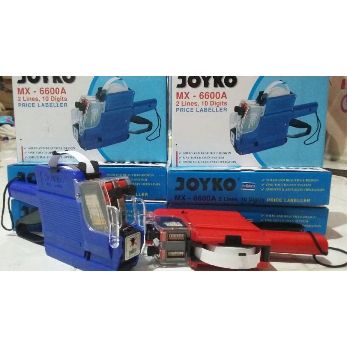 

TEMBAKAN LABEL HARGA JOYKO MX 6600A 2 LINE 10 DIGITS GROSIR TERMURAH