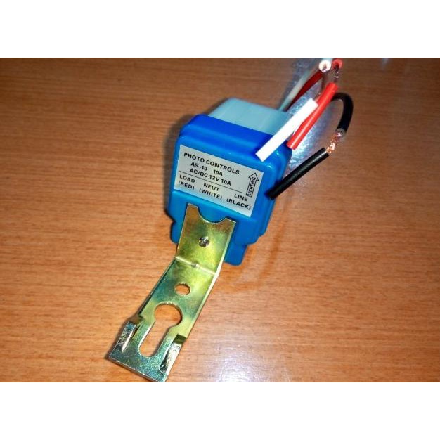 Photocell Sensor Cahaya Saklar Siang Malam Otomatis 12v AC/DC