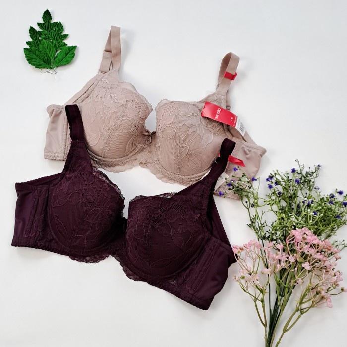 Kuwalitas Nomer 1 Bra Busa Tipis Sorella 29700 - Bh Tali Bagian Samping Lebar - Full Cup