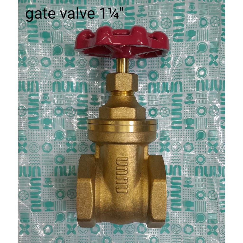 Gate Valve 1 1/4&quot; Merk UNNU